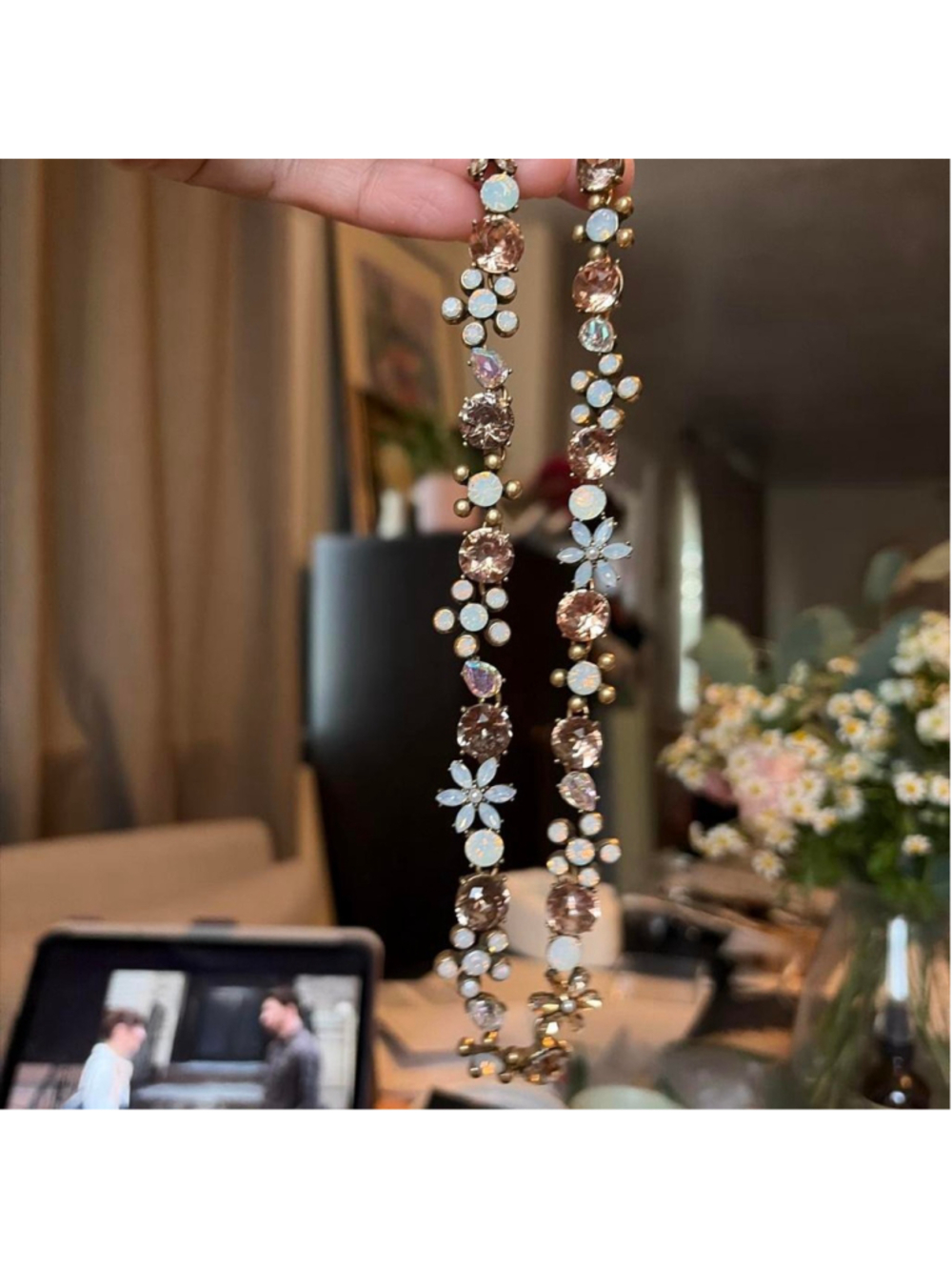 LOFT Stunning Multi-colored stone necklace